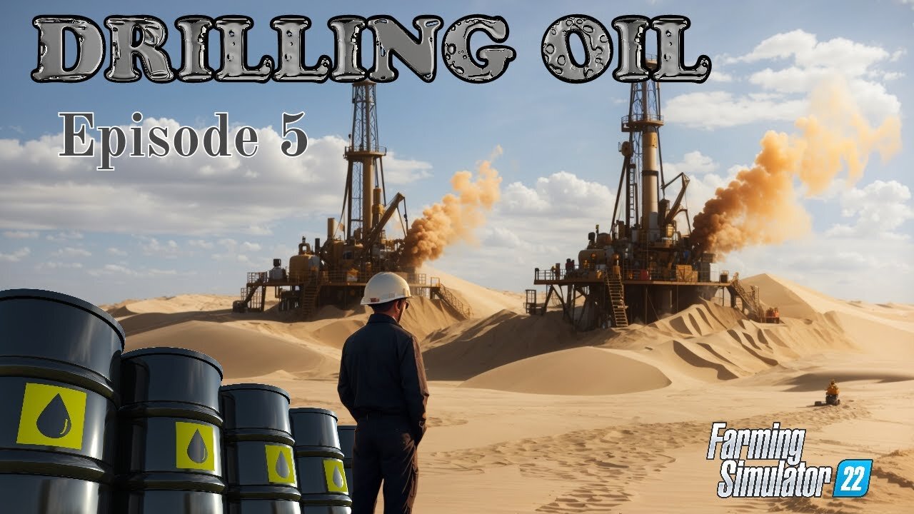 Drilling for Oil on Frontier | OIL EMPIRE | Episode 5 | Farming Simulator