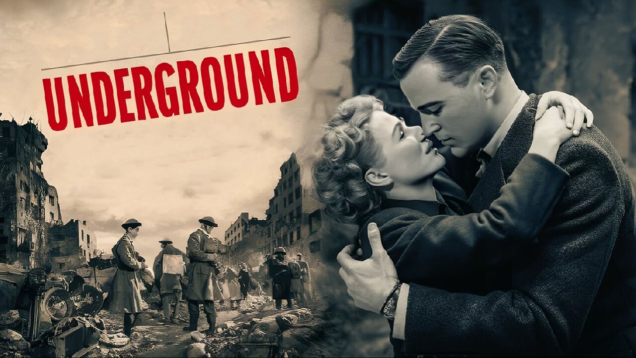 UNDERGROUND (1941) Jeffrey Lynn, Philip Dorn & Karen Verne | Adventure, Drama, Romance, War | B&W