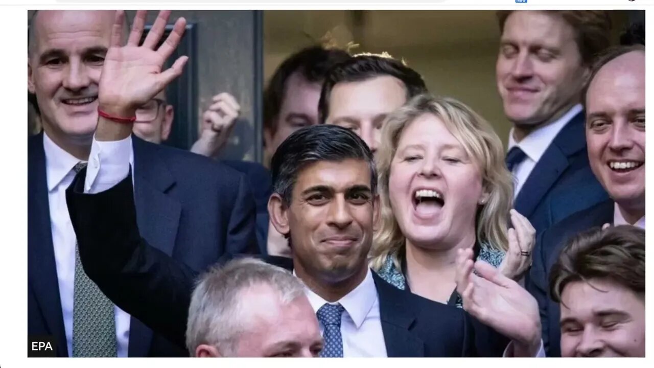 蘇納克將成為英國首位英籍亞裔首相，也是200多年來最年輕的首相。