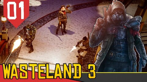 RPG com ARMAS DE FOGO em Mundo Pós Apocalíptico - Wasteland 3 [Gameplay Português PT-BR]