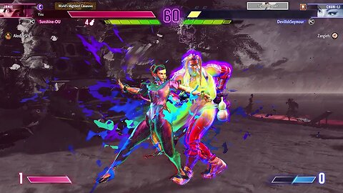 Jamie Perfect Parry x2 on Chun-Li Drive Rush