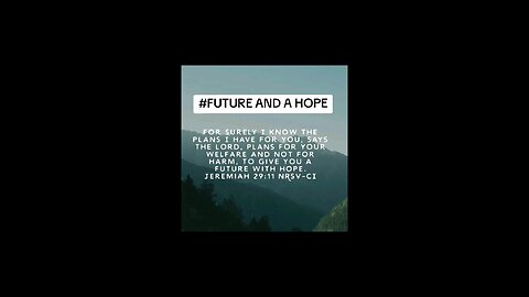 LOVE VERSE, FUTURE AND A HOPE #biblebuild #bibleverse #bibleverseoftheday♥️💚💙💜🧡💛 #bible