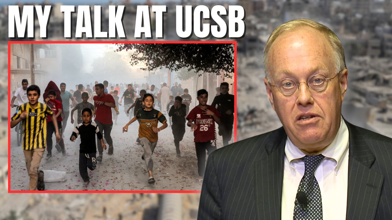 Chris Hedges at UCSB: To Kill a People