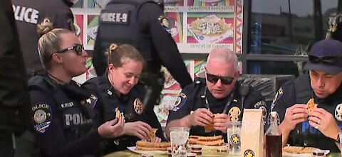 Vegas-area restaurant holds fundraiser to support school police on International Waffle Day