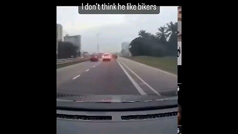 he doesn't like bikers