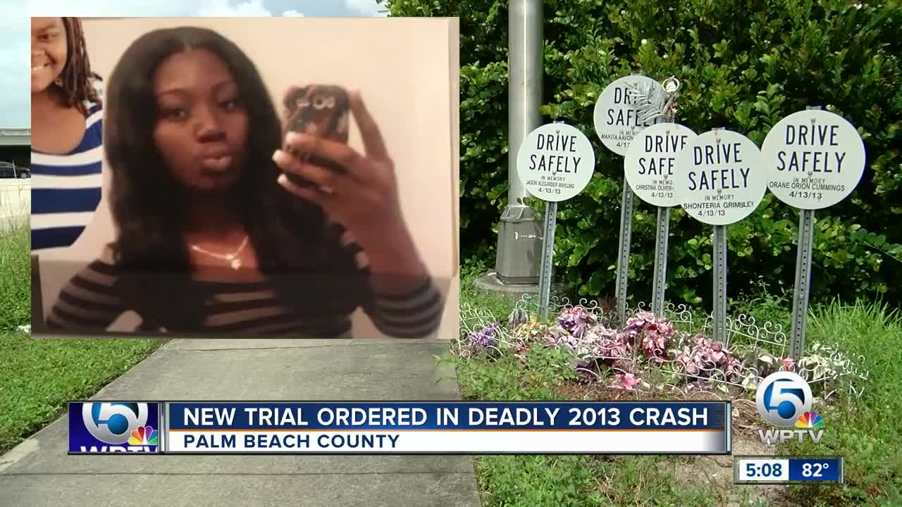 New trial ordered for driver convicted of Riviera Beach crash that killed 5