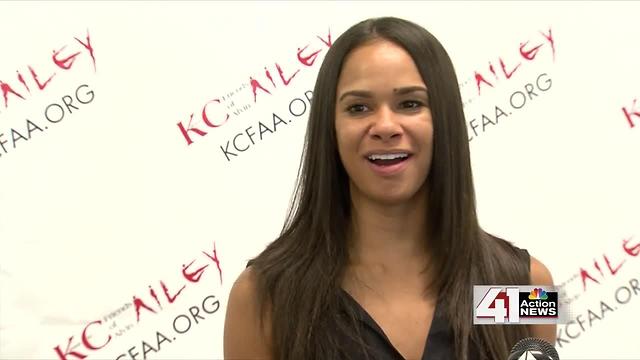 Ballerina Misty Copeland visits hometown of KC