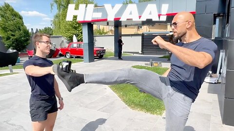 Tate Learns Messi Trickshot!