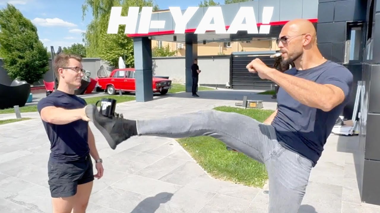 Tate Learns Messi Trickshot!