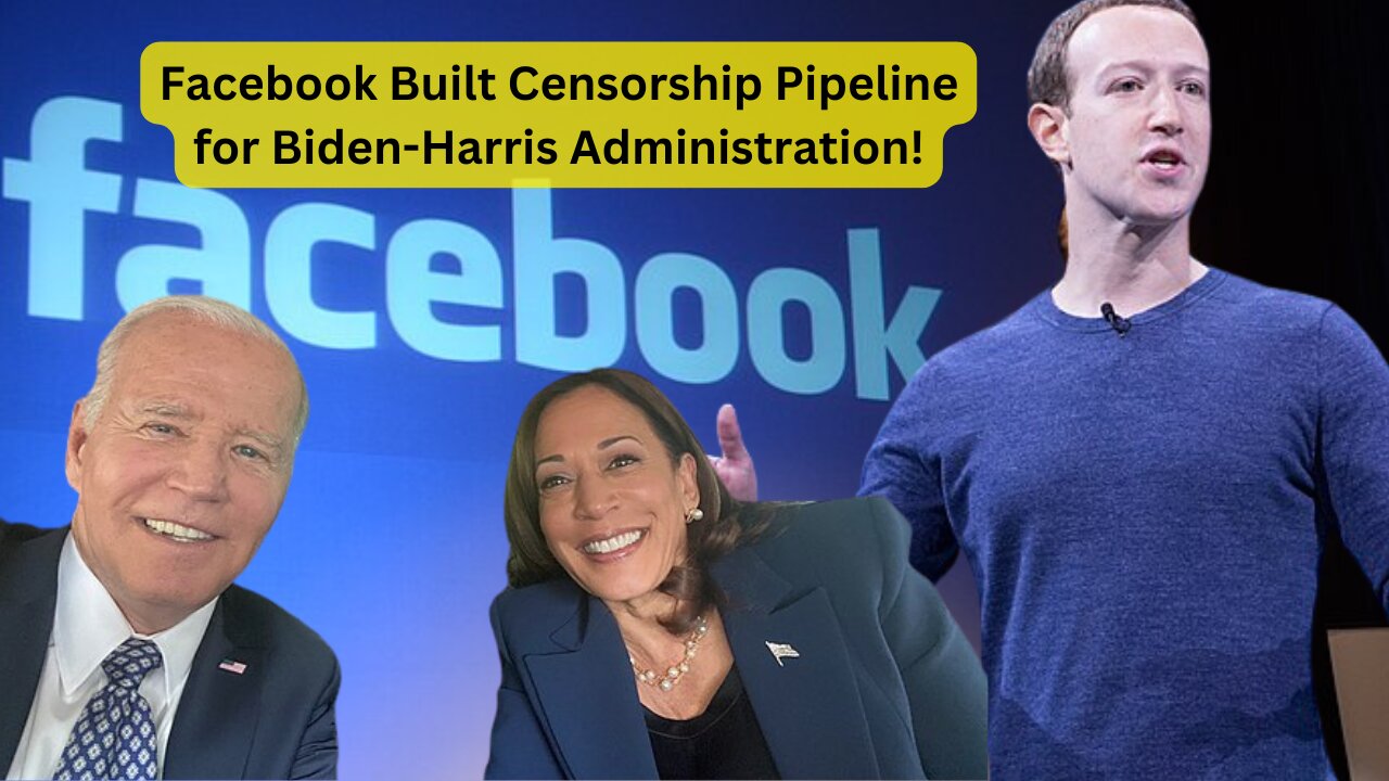 Facebook's Secret Censorship Portal Exposed: How the Biden-Harris Administration Controlled Speech