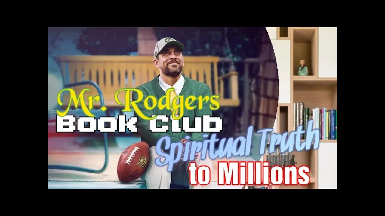 Speading Spirital Law to Multi Millions of People, MVP Aaron Rodgers Book Club QB Packers Pat Mcafee