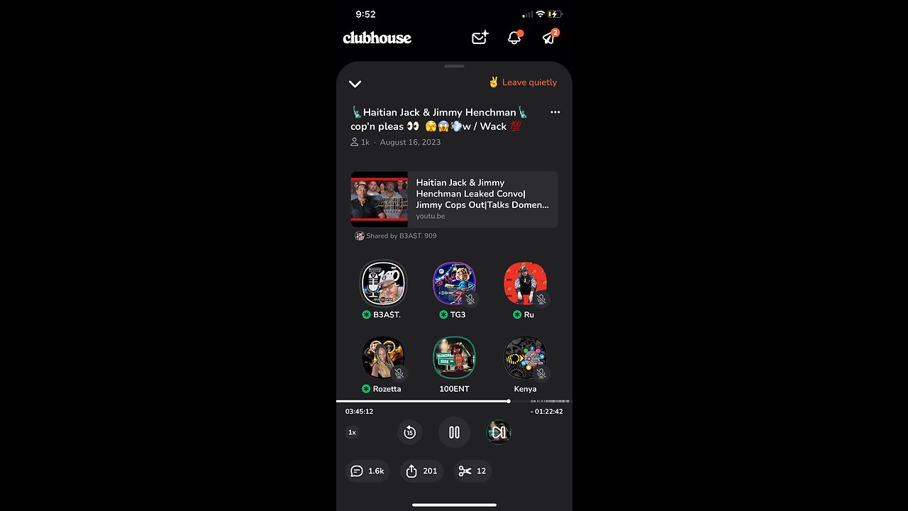 Haitian Jack & Jimmy Henchmen leaked audio must hear