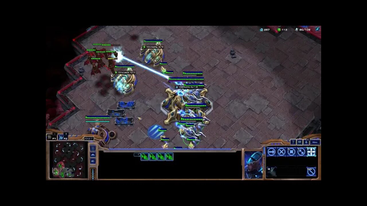 Session 1: Starcraft II (1v1 matchmaking as random) - -