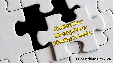 Finding Your Missing Piece