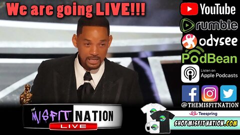 The Prince of His Castle: The Demise of Will Smith | Misfit Nation LIVE!!!