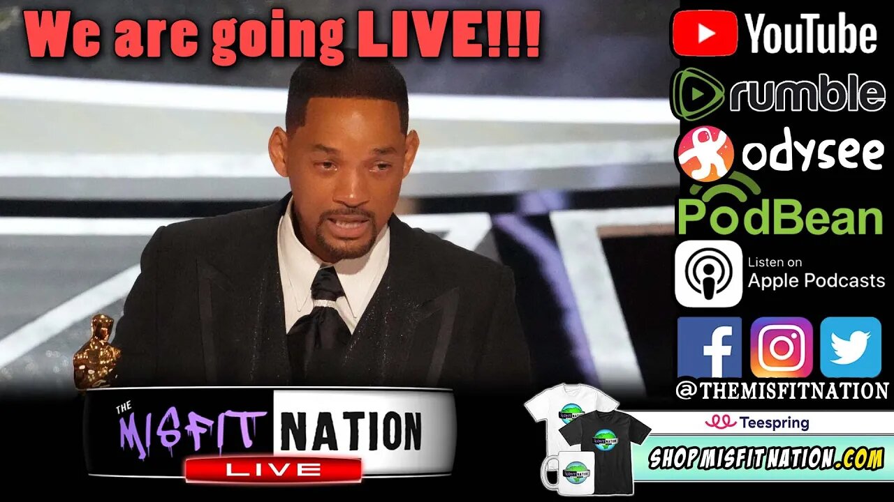 The Prince of His Castle: The Demise of Will Smith | Misfit Nation LIVE!!!