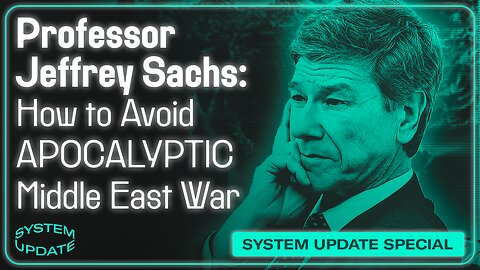 Prof. Jeffrey Sachs: Why a Two-State Solution MUST HAPPEN