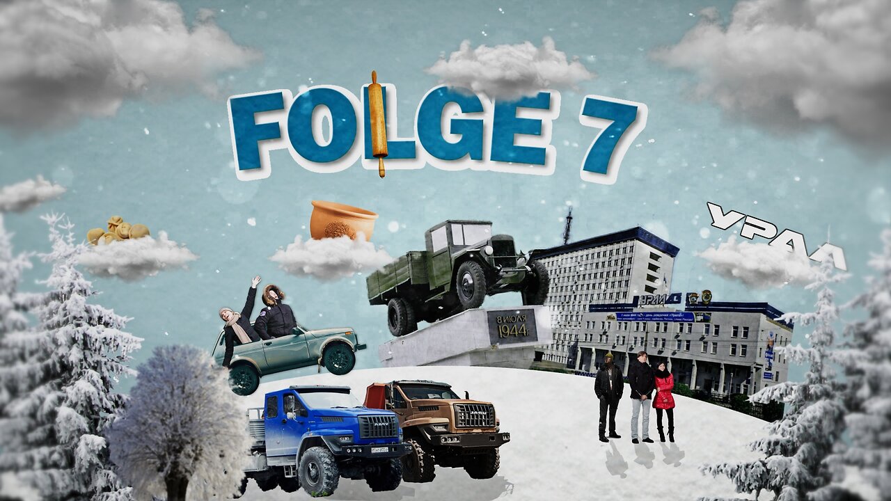 RUSSLAND DANACH-2(Folge 7): Pelmeni und Ural: Leichte Kost und schwere Laster