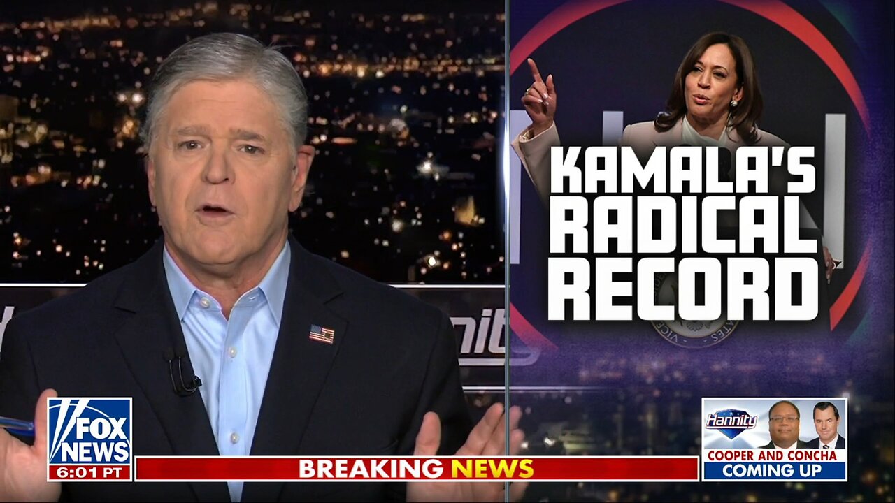 Hannity: Continues to Vet Vice Resident Kamala Harris