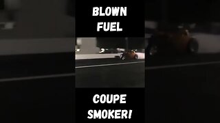 Blown Fuel Coupe Epic Burnout! #shorts