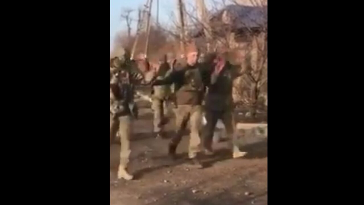 Ukrainian Marines from Battalion 502 Surrender