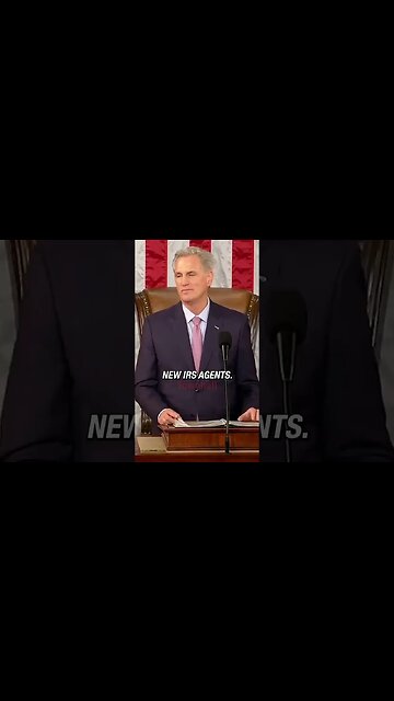 MCCARTHY: "We believe government should be to HELP you, not go after you!"