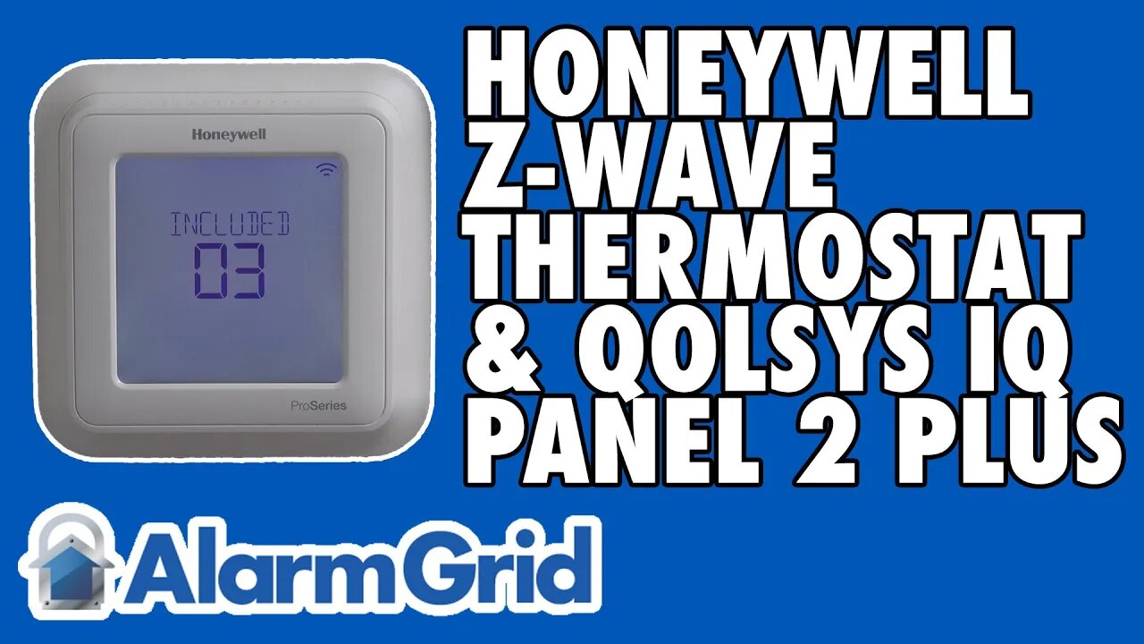 Using a Honeywell Z-Wave Thermostat with a Qolsys IQ Panel 2 Plus