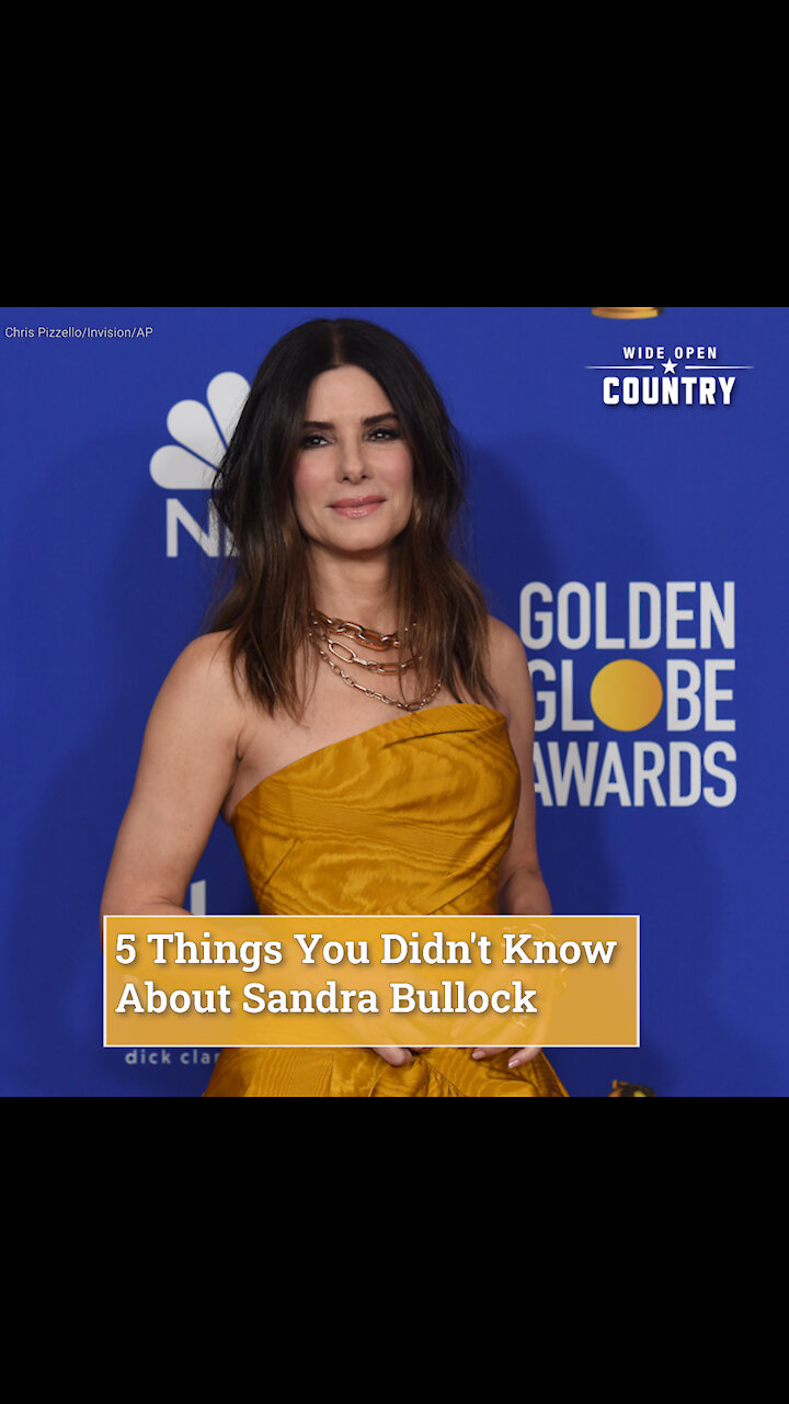 5 Things You Didnt Know About Sandra Bullock