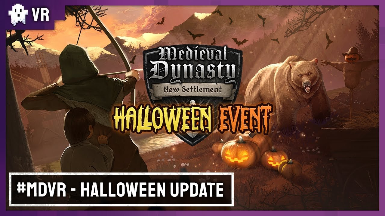 Medieval Dynasty New Settlement | Halloween Event Trailer | Meta Quest