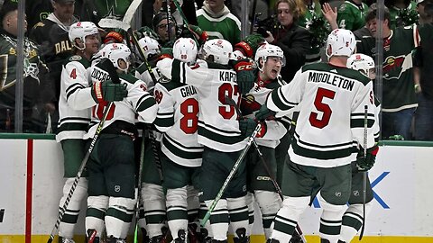 Ryan Hartman's Double OT Winner Gives The Wild A 1-0 Series Lead In Dallas