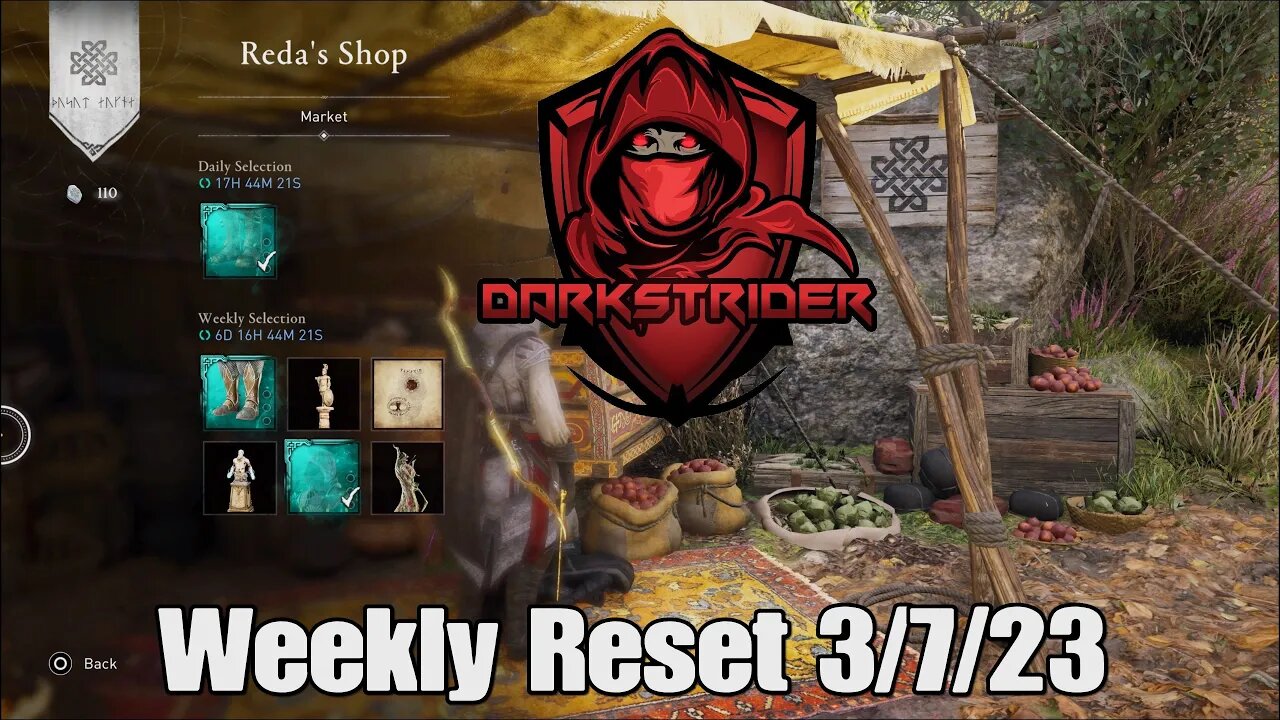 Assassin's Creed Valhalla- Weekly Reset 3/7/23