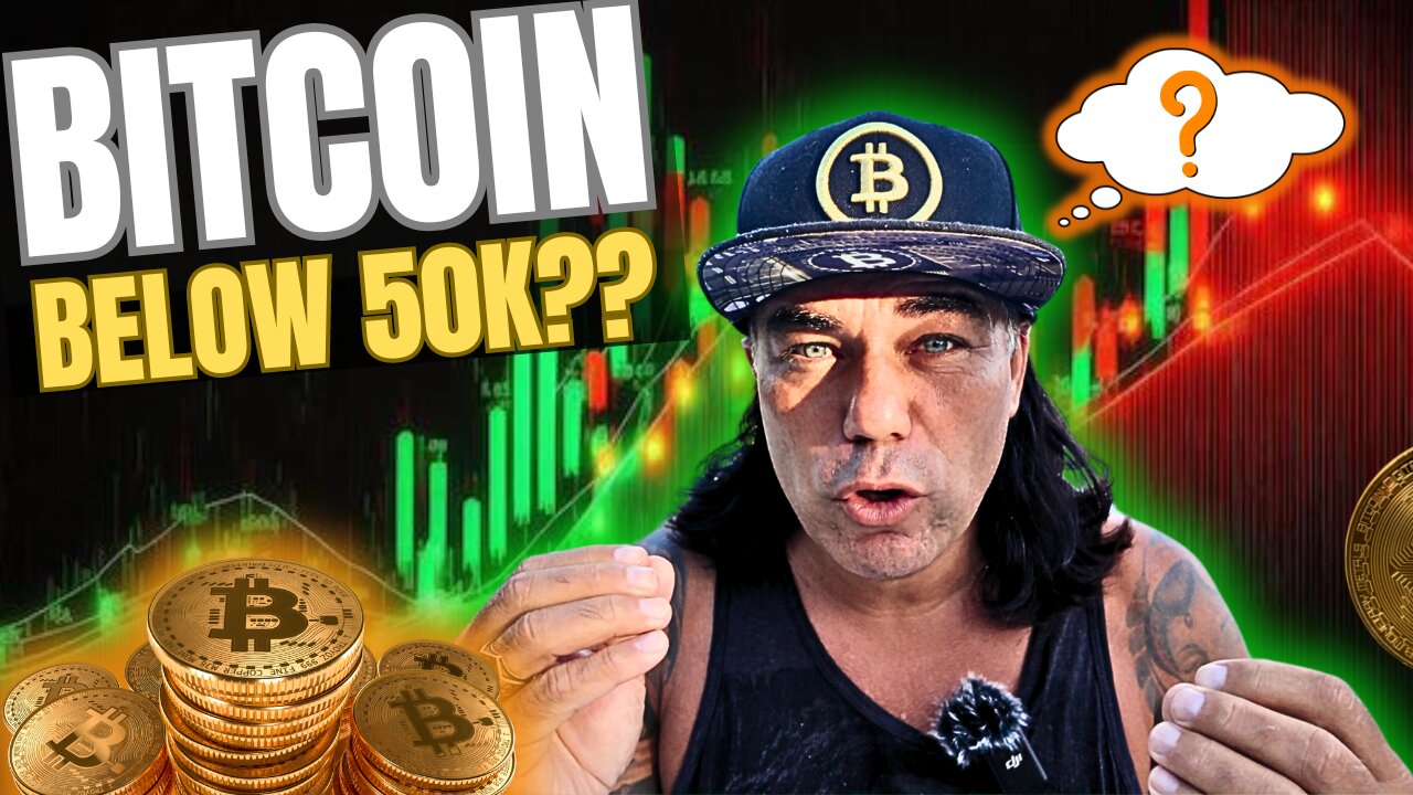 WILL BITCOIN DROP BELOW 50K???