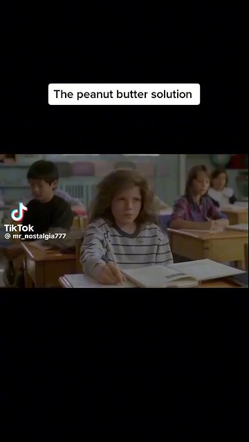 peanut butter 🥜 solution