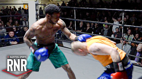 Fighter Turns His Head Into A Battering Ram