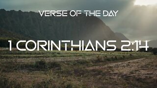 September 29, 2022 - 1 Corinthians 2:14 // Verse of the Day