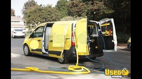 Well Equipped - 2016 Ford Transit Connect Mobile Detailing Van for Sale in California