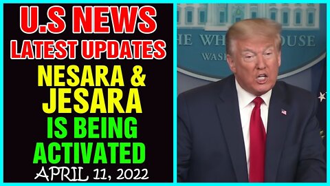 NESARA JESARA IS BEING ACTIVED , WE ARE ABOUT TO WINESS THE GOLDEN AGE - TRUMP NEWS