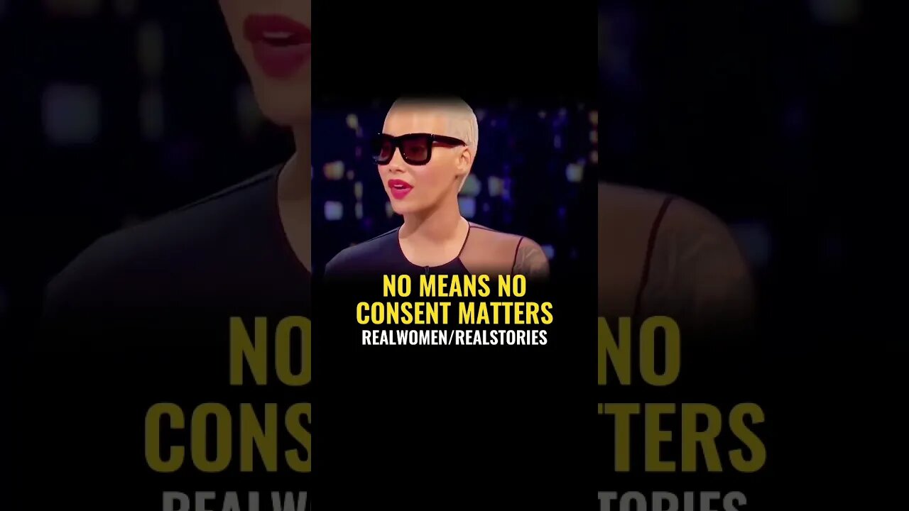 Amber Rose nails sexual consent meaning #response