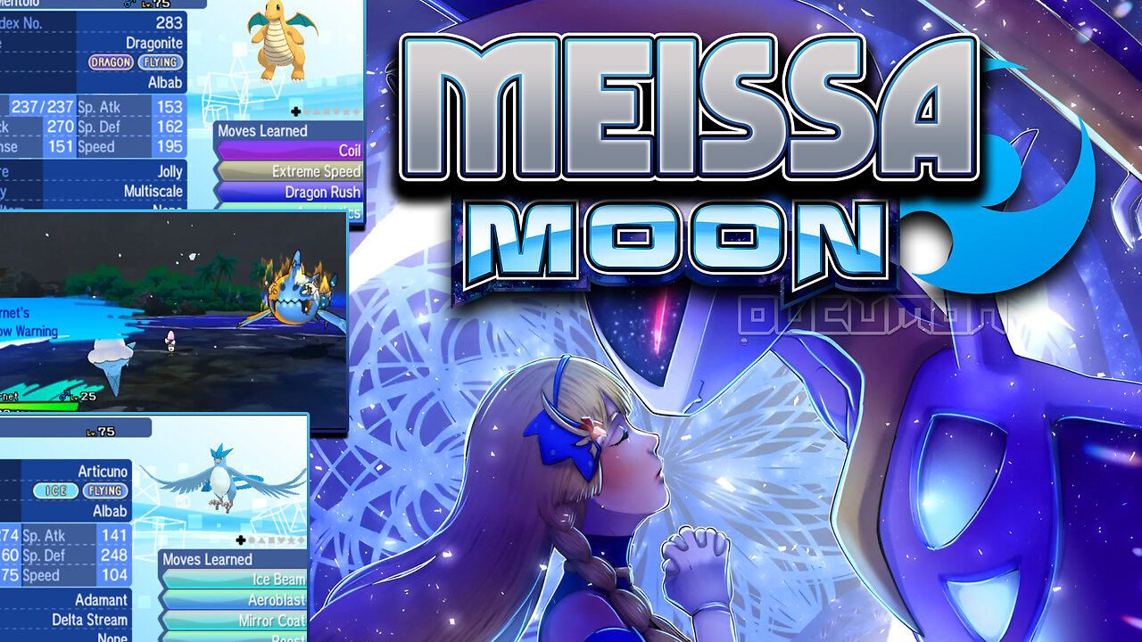 Pokemon Meissa Moon - 3DS ROM Hack, Pokemon all have all been rebalanced, Enemies massively buffed