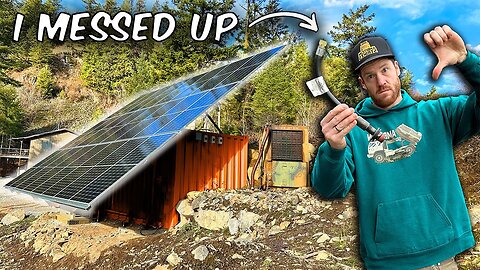 Upgrading Our DIY OFF-GRID Power System (immediately broken)