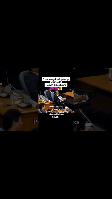 Enak Banget Ya #wakilrakyat #mentri