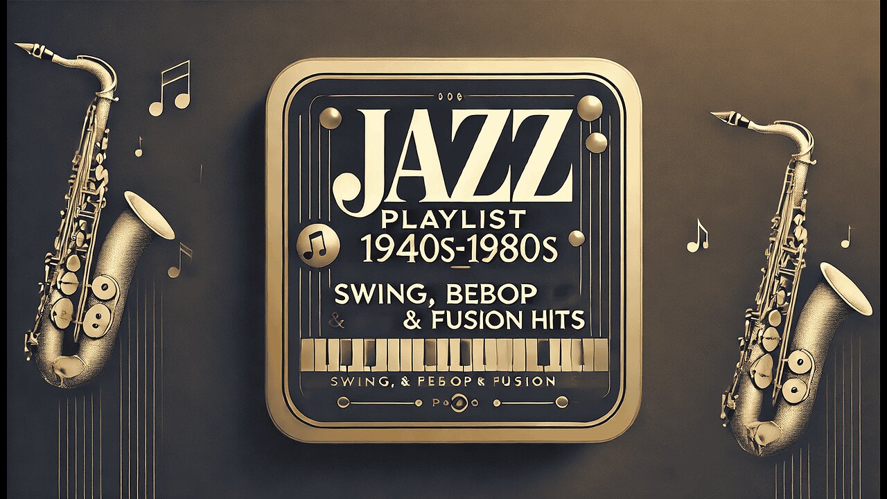 Jazz Playlist 1940s-1980s | Swing, Bebop & Fusion Classics