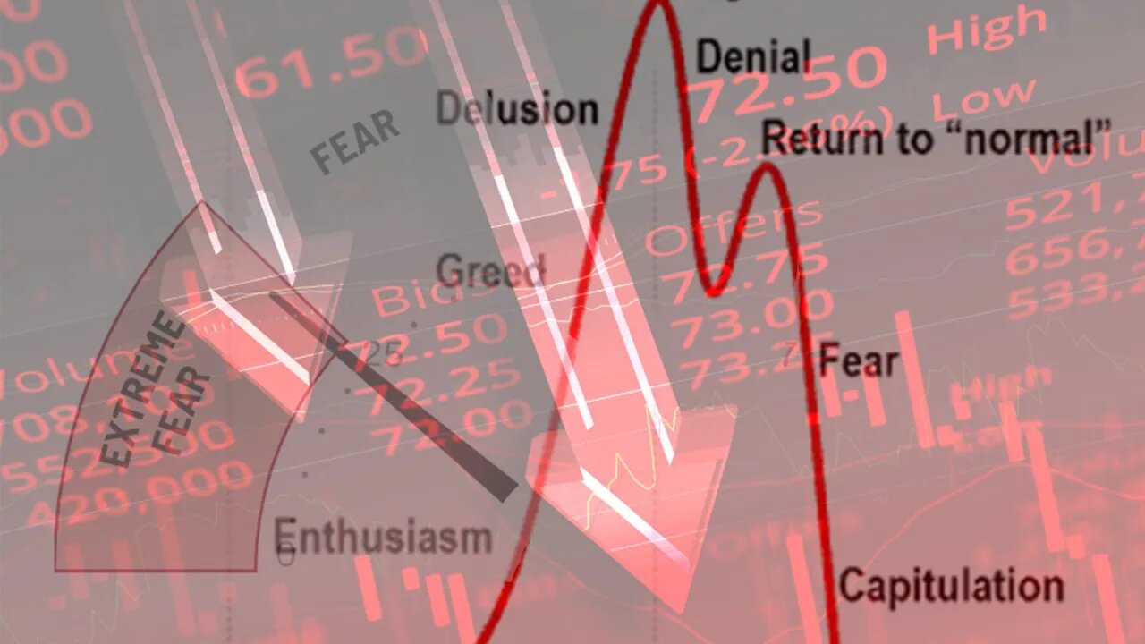 we are in the "fear" phase of the stock market...