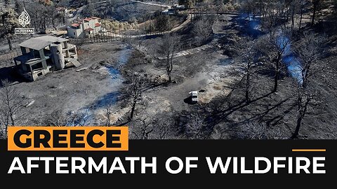 Deadly wildfire in Greece destroys land and homes | Al Jazeera NewsFeed