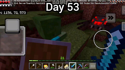 Week 8 of 100 days in ‎@toycat worse rated default seed (Natural Regen off) POCKET EDITION!!!