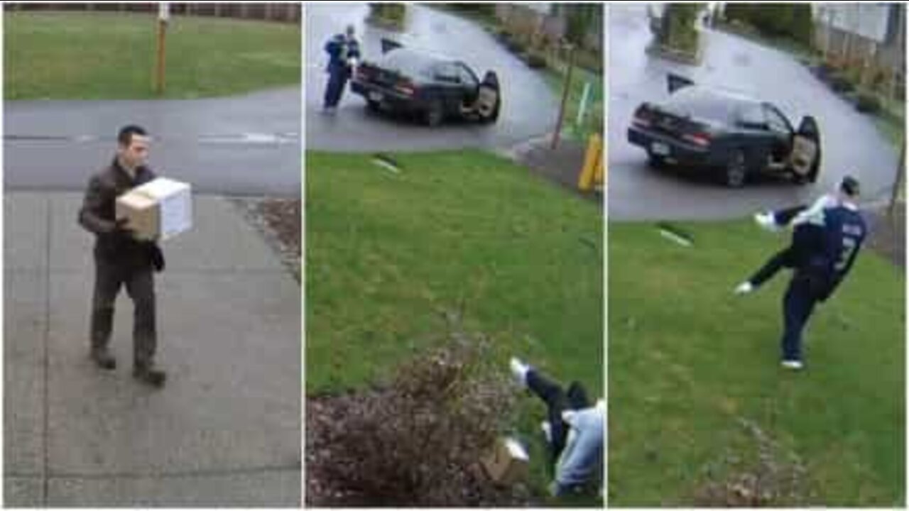 天罰が下った泥棒！