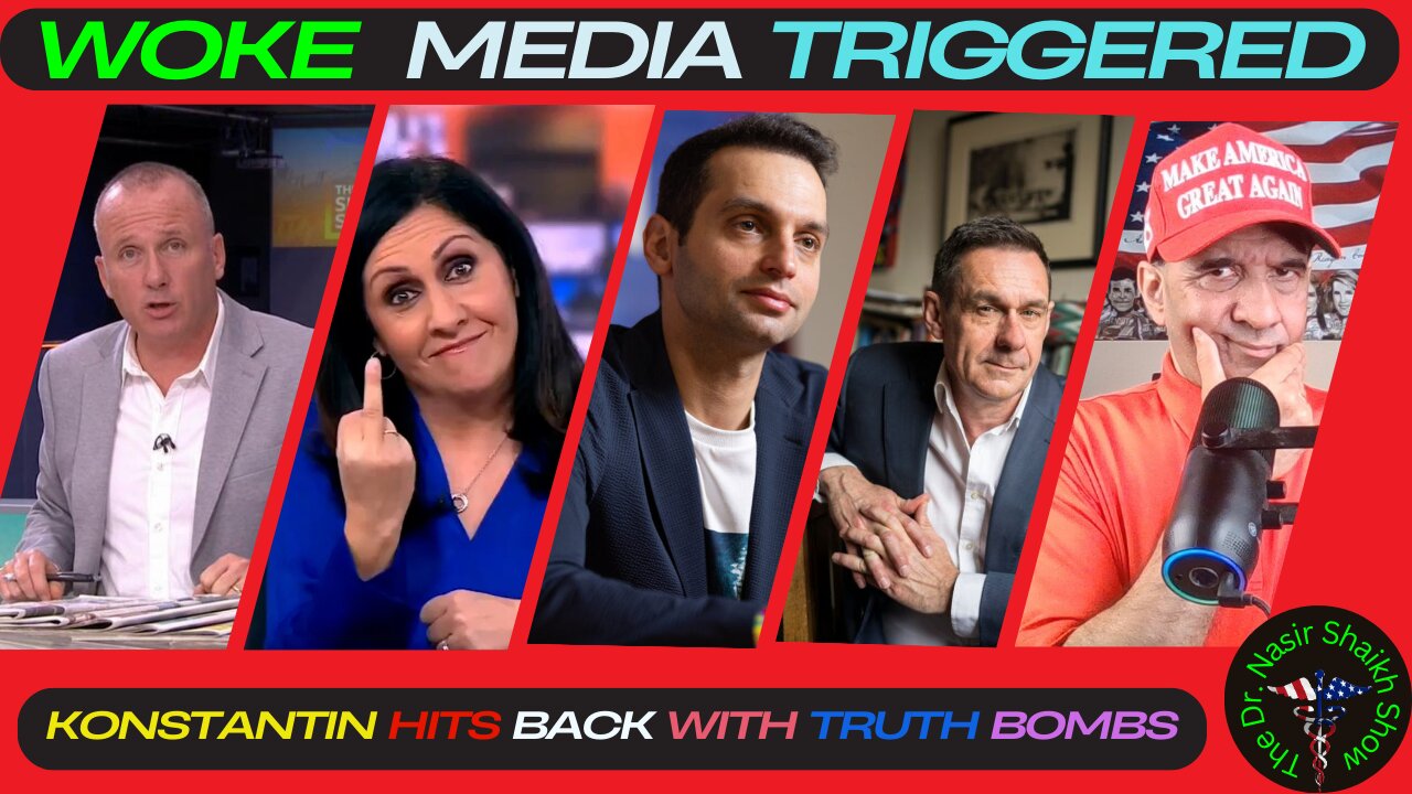 Konstantin Kisin TRIGGERS WOKE Media Corporations & Leftist Pundits With FACTS & TRUTH BOMBS