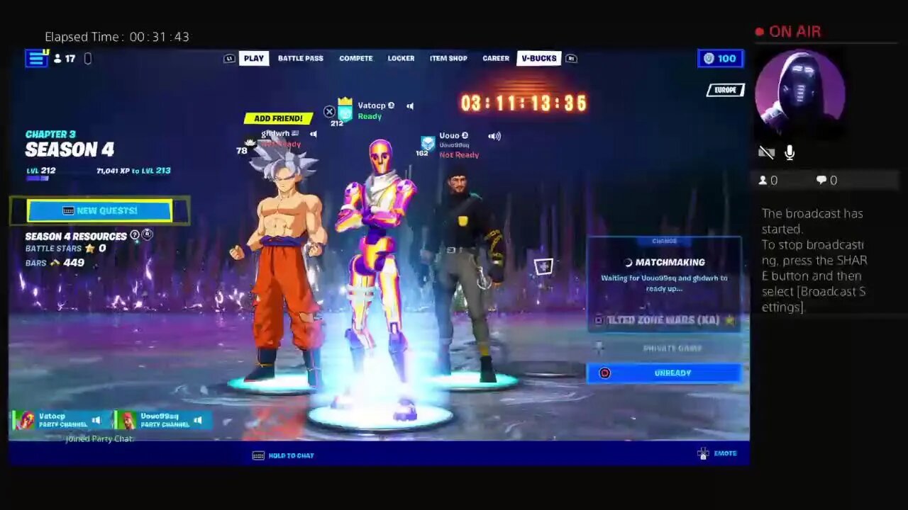 Vatocp's Live PS4 Broadcast