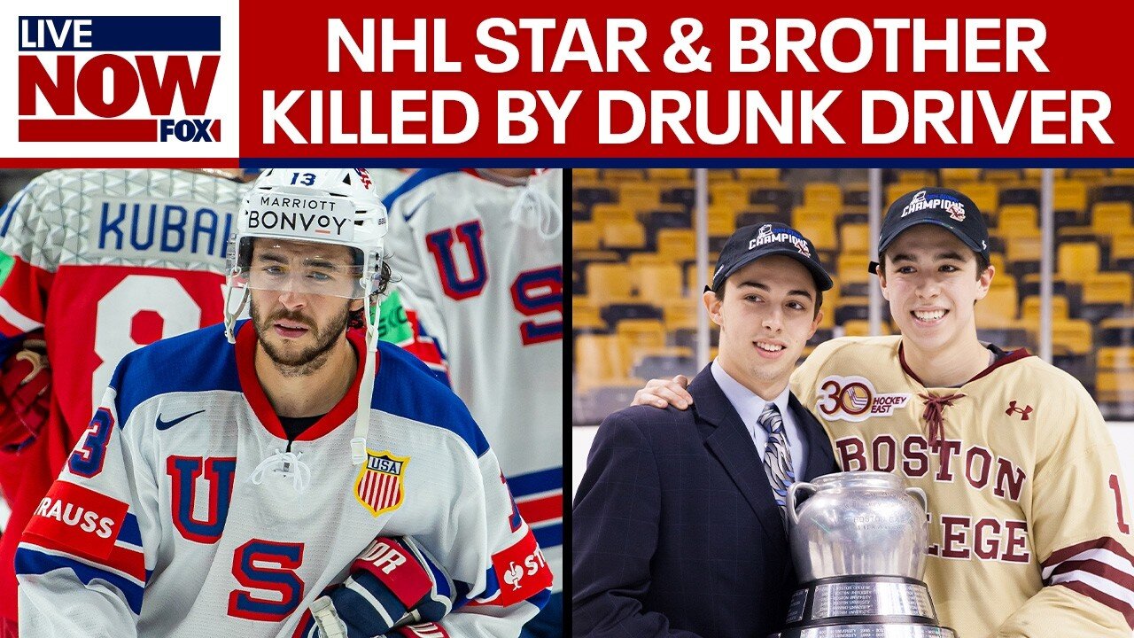 NHL star Johnny Gaudreau, brother killed in crash by suspected drunk driver | LiveNOW from FOX