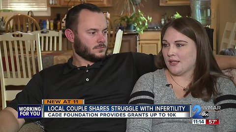 Clinic and charity help and hope couples struggling with infertility